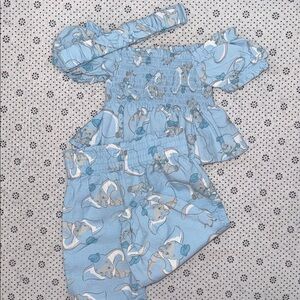 🛍 CUTE LITTLE GIRLS OUTFIT SIZE 3-6 MONTHS 🛍